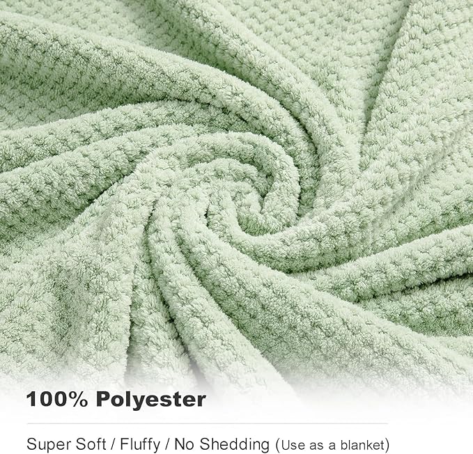 8-Piece Bath Towel Set, 2 Extra Large Bath Towel Sheets, 2 Hand Towels and 4 - Image 3