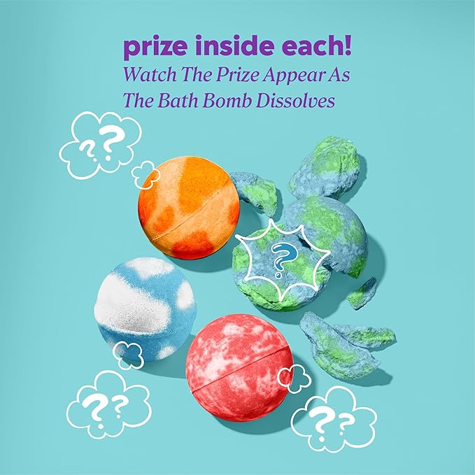 ONYX Professional Fizz Fantasy Hydrating Kid’s Bath Bomb, Vanilla Cake and - Image 4