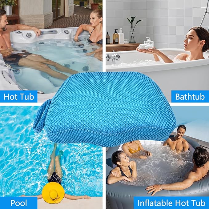 REEZEIVI Hot Tub Booster Seat for Adults, 5 Inch Thick SPA Cushion, Weighted - Image 7