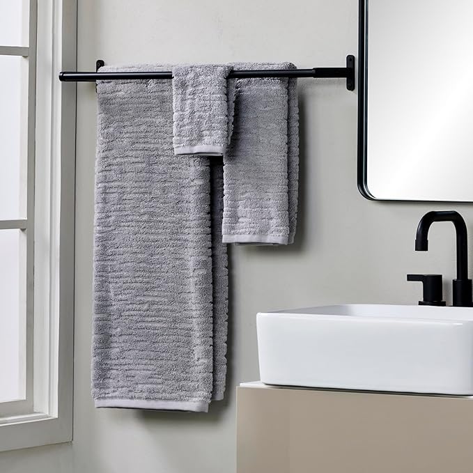 SKL Home CloudSoft Cotton Luxury Hand Towel 2pc Set - Image 4