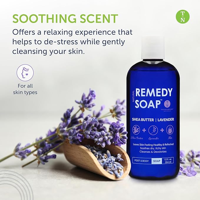 Truremedy Naturals Lavender Shea Butter Body Wash - Image 2