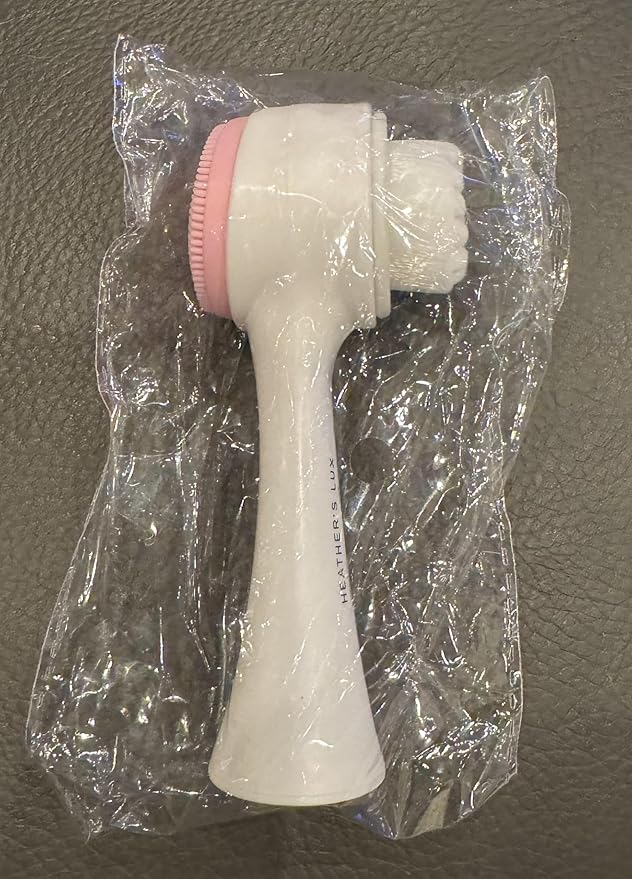 HEATHER'S LUX Facial Cleansing Brush, Soft Brush & Silicone Scrubber. Skincare - Image 7
