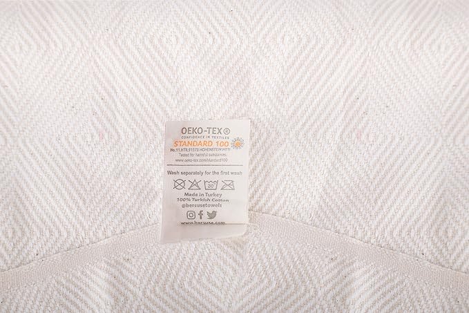 Bersuse 100% Cotton Milas XL Throw Blanket - Image 9