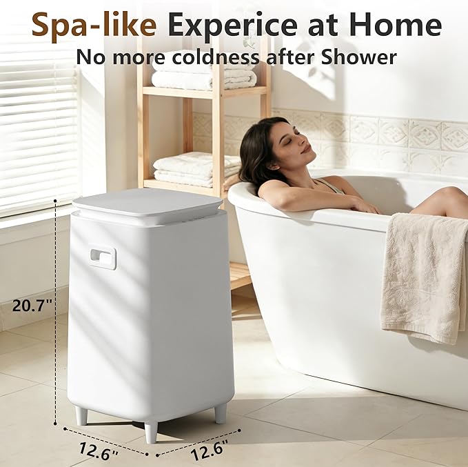 22L Towel Warmer for Bathroom – Fast Heating Blanket Warmer, Fits Two 40" x 70" - Image 6