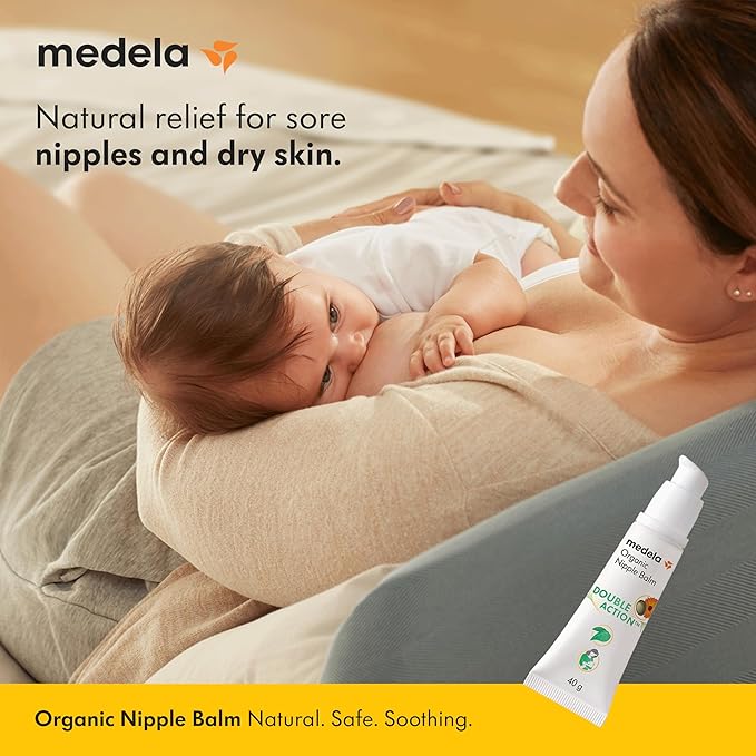 Medela Organic Nipple Cream & Pumping Lubricant, Soothes & Nourishes - Image 2
