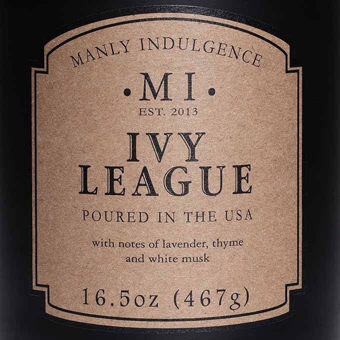 Manly Indulgence Ivy League Scented Candles - Image 5