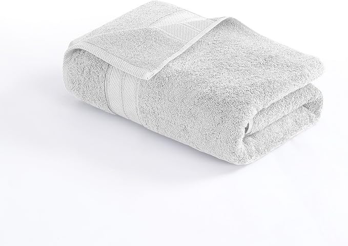 Modern Threads 4-Pack SpunLoft Bath Sheet Grey 35x66 - Image 5