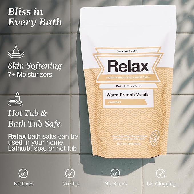 Relax Spa & Bath Aromatherapy Bath Salts - Image 3