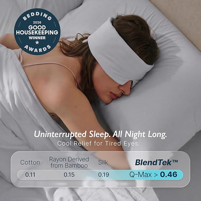 Breescape Cooling Eye Mask, Instant Cool-to-Touch Fabric - Image 4