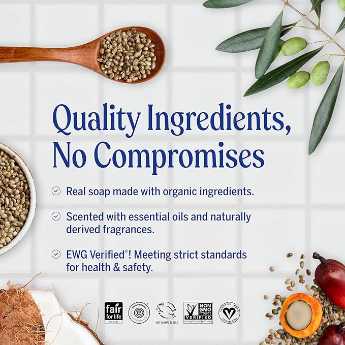 Dr. Bronner's Pure-Castile Magic Soap Liquid – Made - Image 3