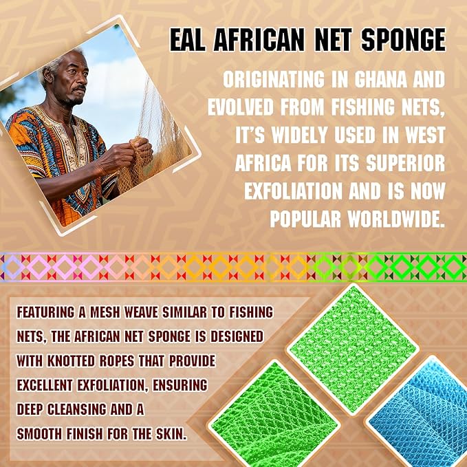 Authentic African Net Sponge - Image 3