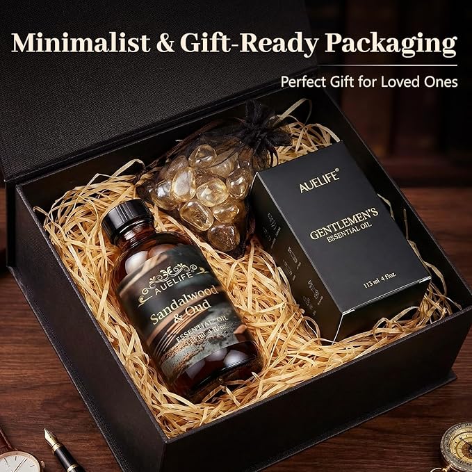 Auelife 4oz Sandalwood & Oud Essential Oils - Image 6