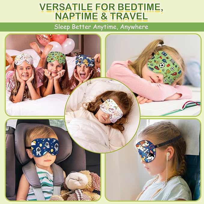 Kids Silk Sleep Mask: 100% Mulberry Silk Eye Mask - Image 7