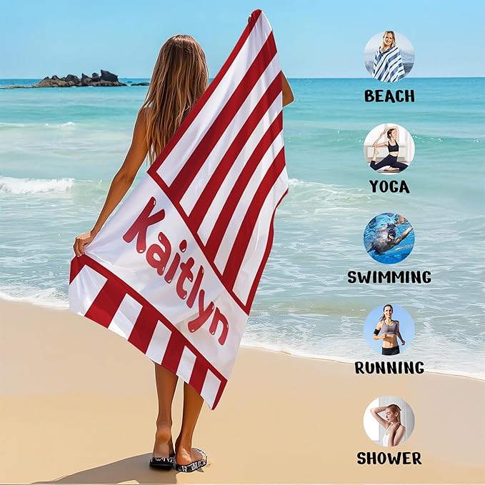 JML Personalized Beach Towel - Image 6
