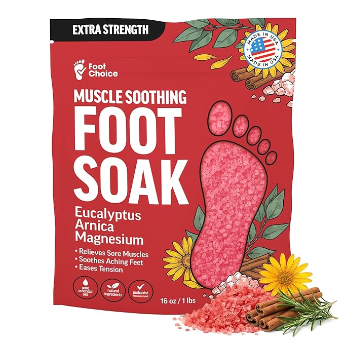 Muscle Soothing Foot Soak with Epsom Salt & Arnica by Unknown