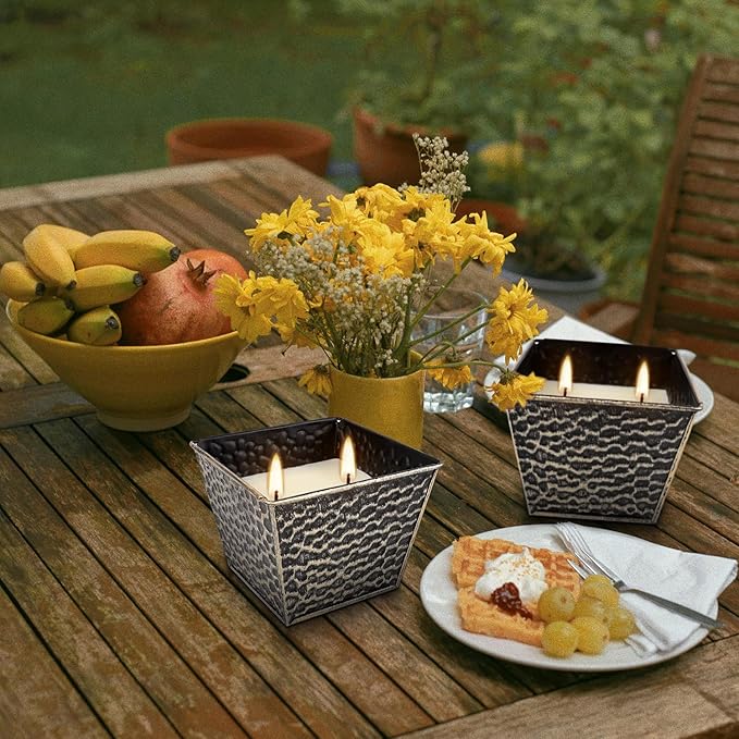 2Pcs Citronella Candles Outdoor Indoor-Large 12oz Scented 50H Long Lasting - Image 6