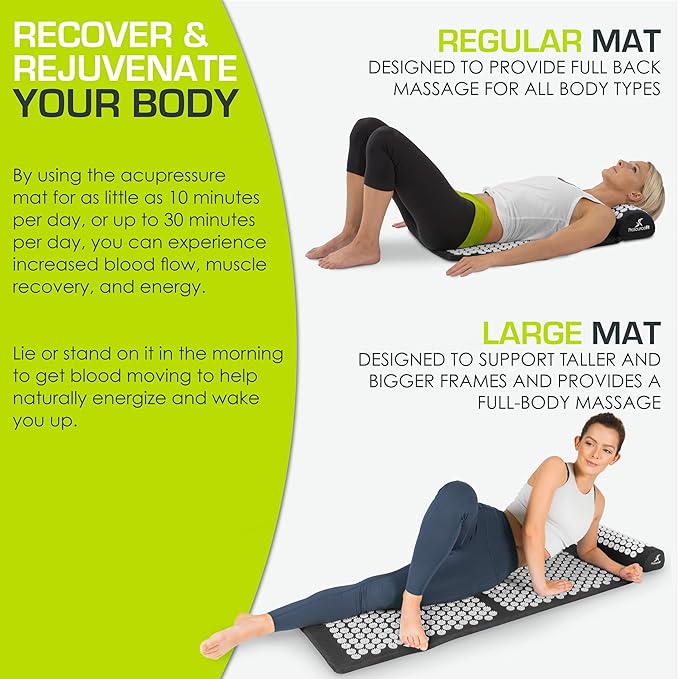 ProsourceFit Acupressure Mat and Pillow Set - Image 5