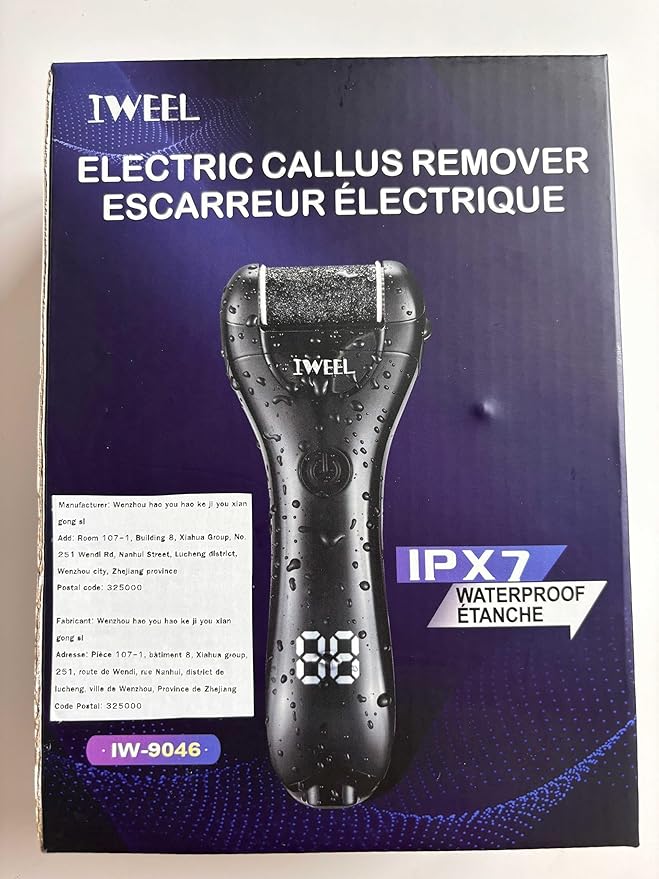 Electric Foot Callus Remover, Rechargeable Portable Electronic Foot File - Image 9