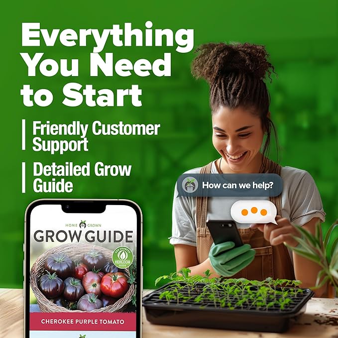 HOME GROWN Cherokee Purple Tomato Seeds 106+ Heirloom Non GMO Seeds - Image 8