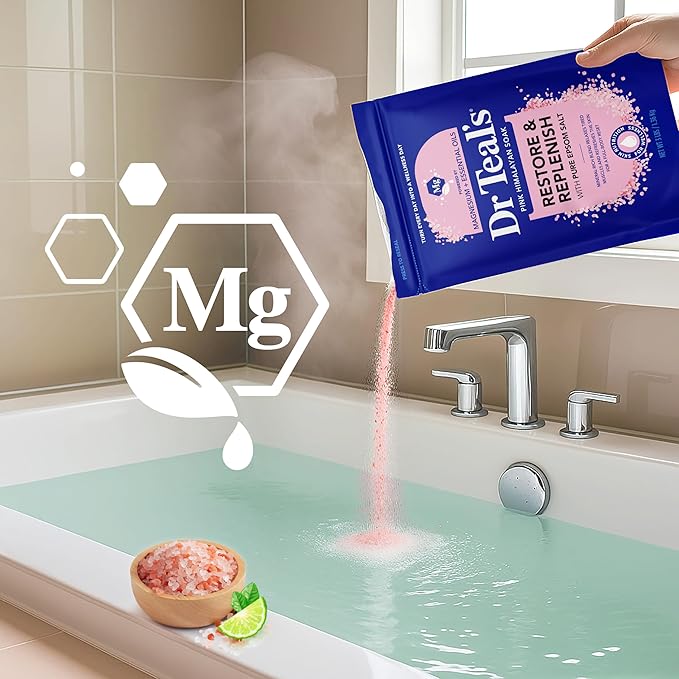 Dr Teal's Epsom Salt Magnesium Soak, Restore & Replenish - Image 5