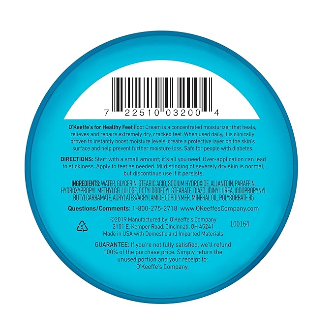 O'Keeffe's for Healthy Feet Foot Cream; Guaranteed Relief for Extremely Dry; - Image 5
