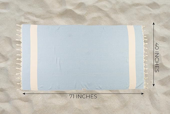 Turkish Beach Towels Oversized Clearance XL 40x71- Sand Free Beach Towel- 100% - Image 6