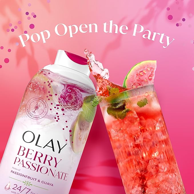 Olay Body Wash for Women, 24/7 Skin-Loving Freshness, Miami Mocktails, Plant - Image 7