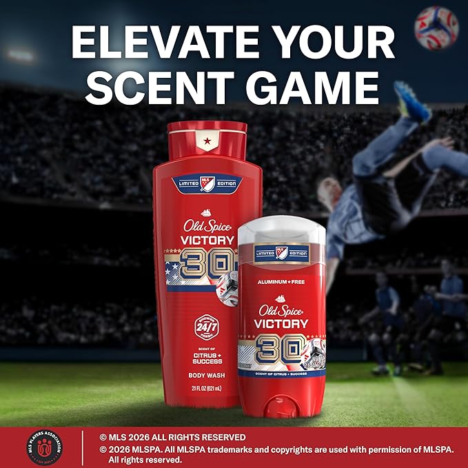 Old Spice Body Wash for Men, MLS Victory, Long Lasting Scent, Freshness that - Image 8