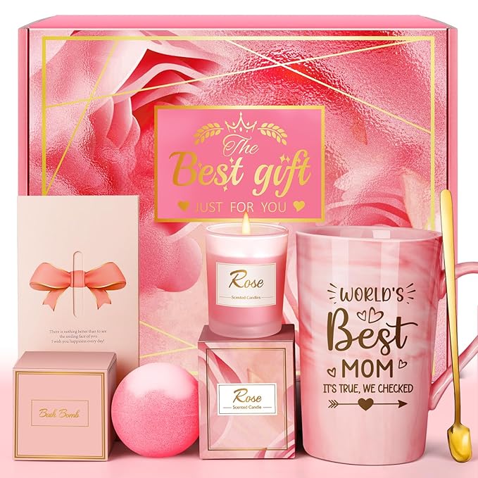 Mothers Day Gifts for Mom, Friends: Unique Birthday Gifts Baskets Set for by Eletorot