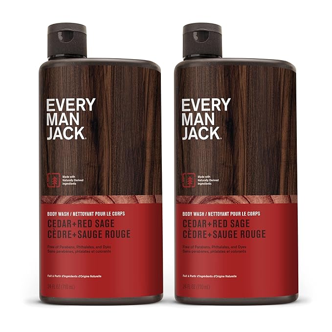 Every Man Jack Nourishing Cedar + Red Sage Mens Body Wash - Image 10