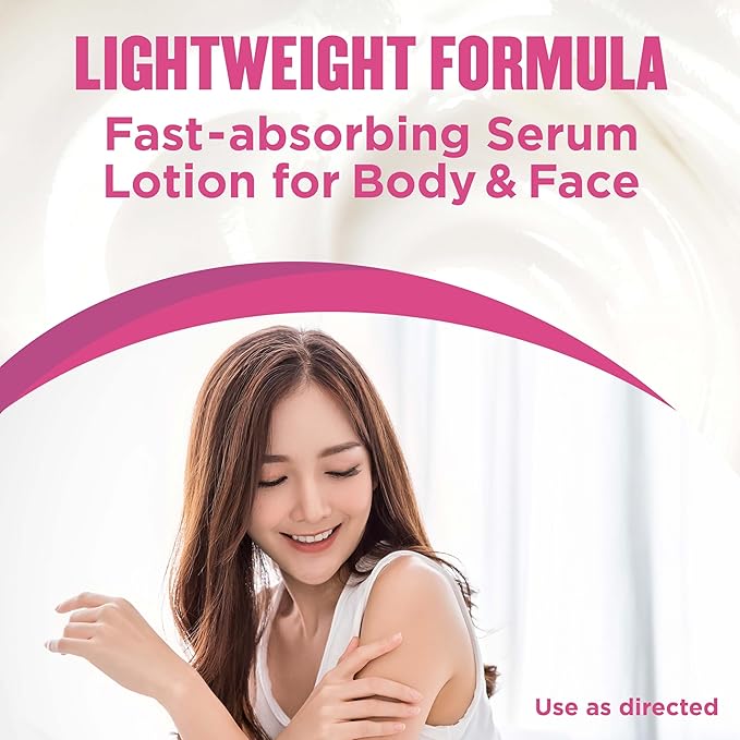 Gold Bond Plumping Collagen Body & Face Serum Lotion, Lightweight Hydrating - Image 7