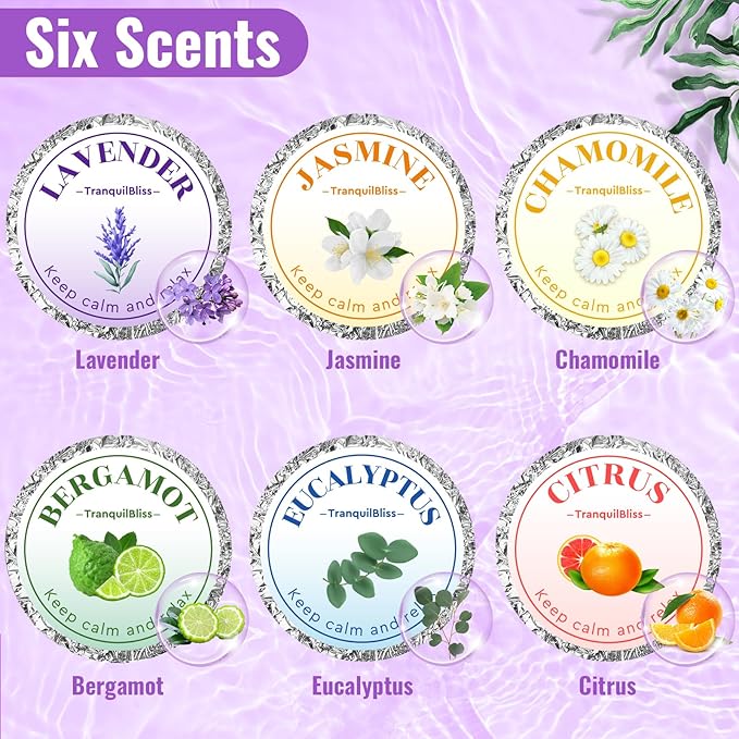 TranquilBliss Shower Steamers, Shower Bombs - Image 4