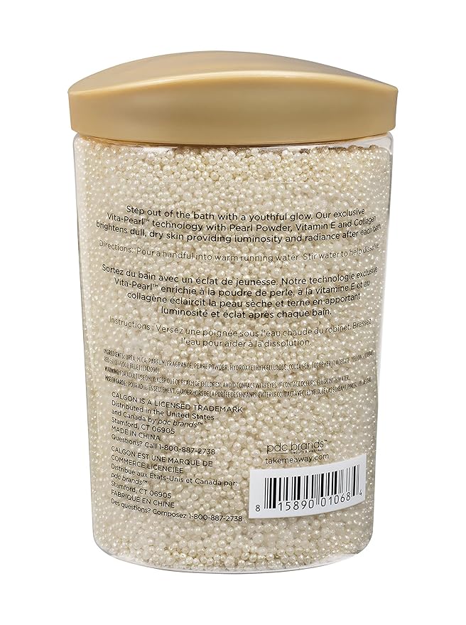 Calgon Ageless Bath Series Renewing Pearls, 16 oz. - Image 2