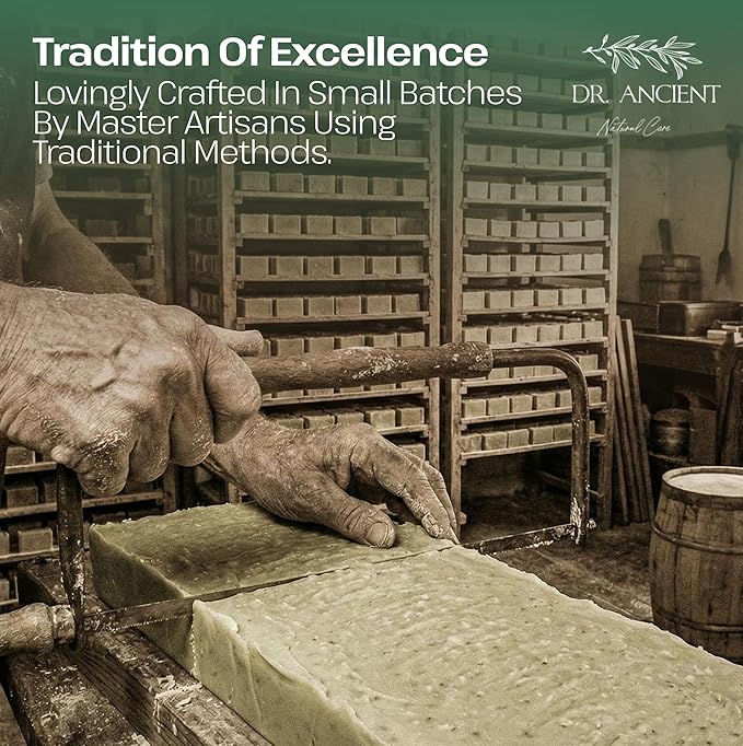 Dr.Ancient Aloe Vera Soap Bar, Organic Soap Bars Handcrafted the Traditional Way - Image 6