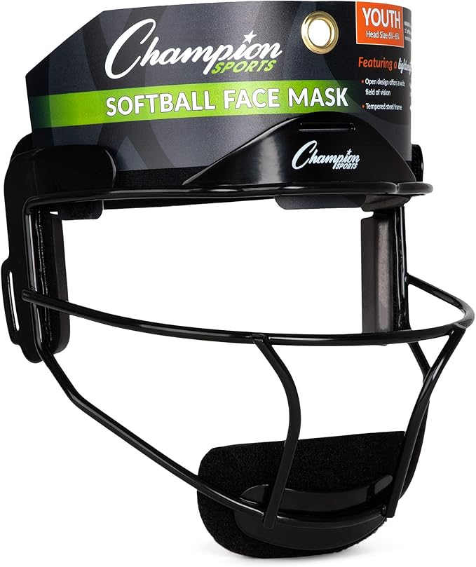 Champion Sports Steel Softball Face Mask – Durable Fielder’s Mask - Image 10