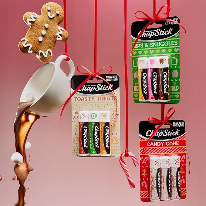 ChapStick Lip Balm, Holiday Variety Packs – Sips & Snuggles + Toasty Treats - Image 7