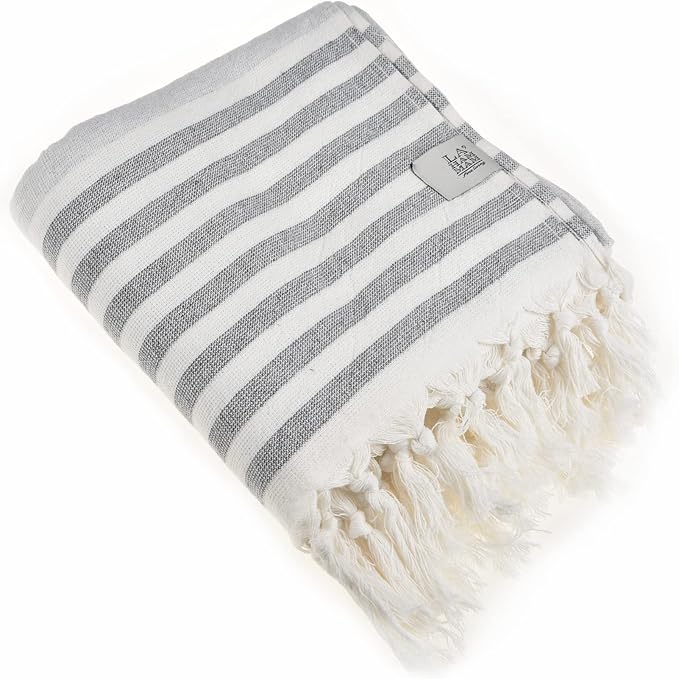 Beach Towel | Cotton Beach Towels, Sand Free, Highly Absorbent, Quick Dry - Image 3