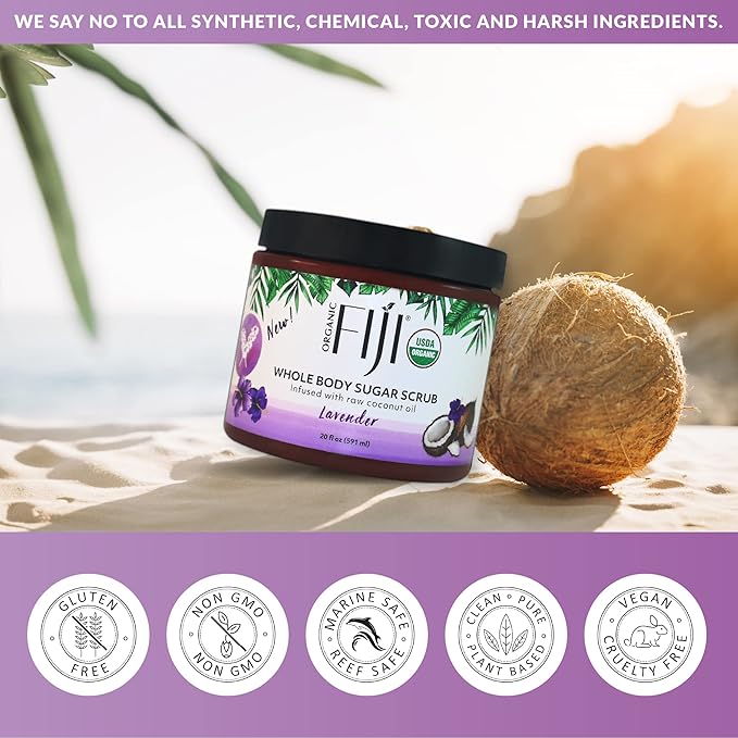Organic Fiji Whole Body Scrub - Image 7