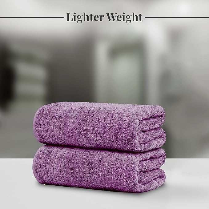 Tens Towels Pack of 8 Towels Set, 2 Extra Large Bath, 2 Hand, 4 Washcloths - Image 2