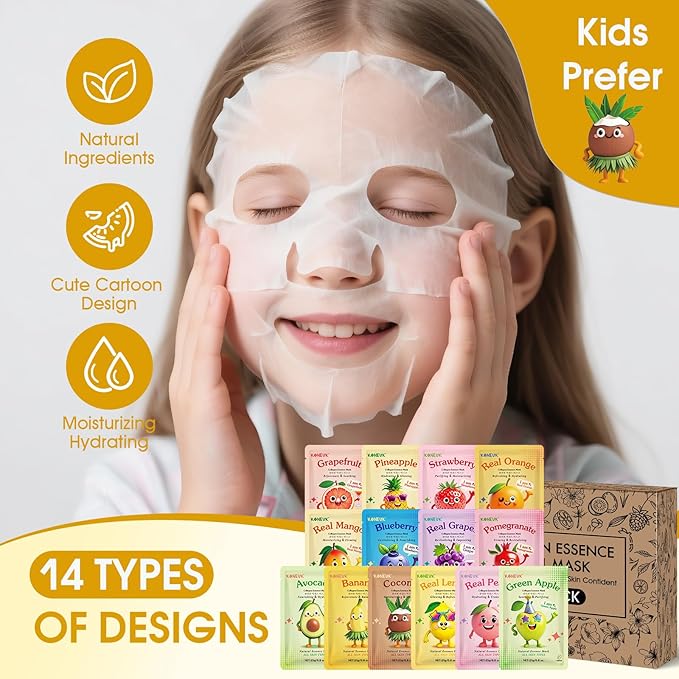 KONEUK 126 Pack Sheet Hydrating Face Masks Skincare - Image 4