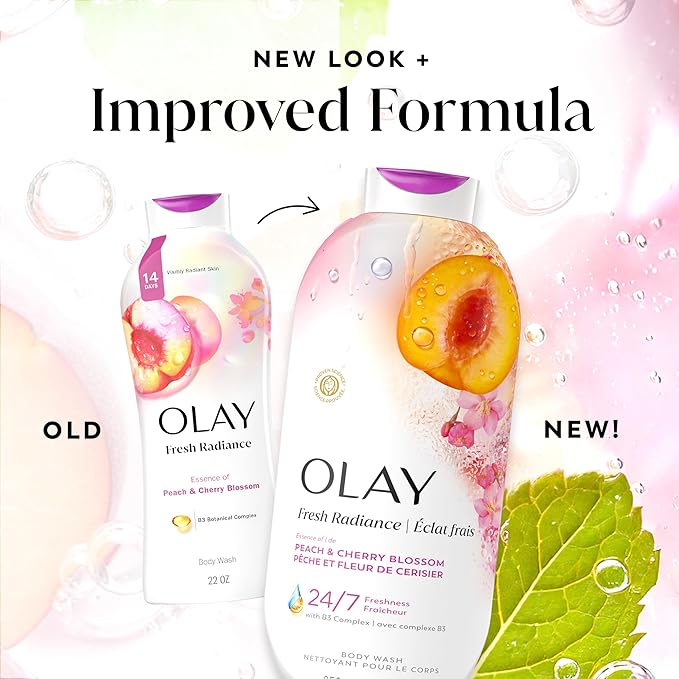 Olay Body Wash for Women, Fresh Radiance, 24/7 Skin-Loving Freshness, Visibly - Image 9