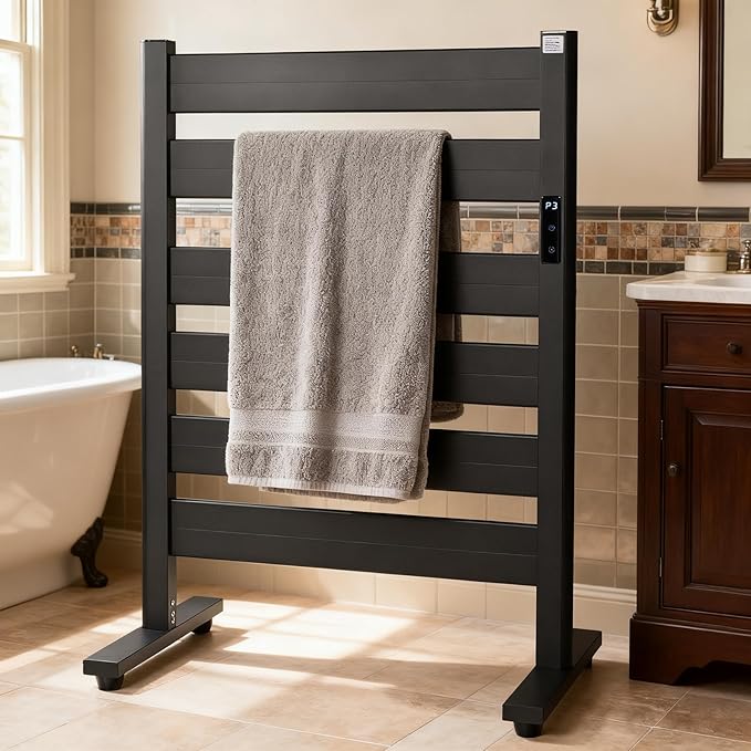 Heated Towel Racks for Bathroom, Towel Warmer Rack, Upgraded Extra-Wide Heating - Image 5