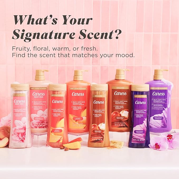 Caress Black Orchid & Patchouli Oil Body Wash, Hyaluronic Acid & Vitamin B3 - Image 8