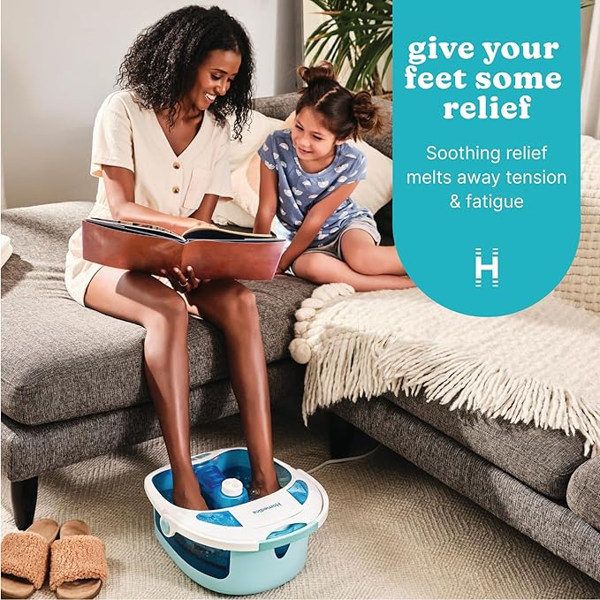 HoMedics Shower Bliss Foot Spa, Shower Massage Water Jets, Pedicure Center - Image 2