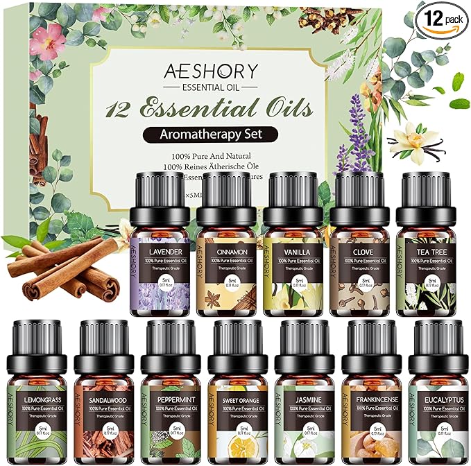 Essential Oils Set by AeshoryLiveLikePoetry