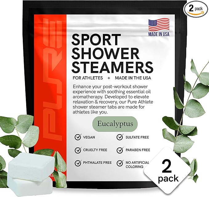 Sport Shower Steamers by PureAthlete