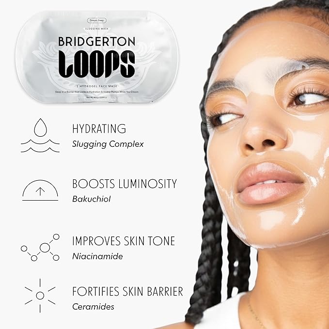 LOOPS Beauty Bridgerton™ NETFLIX Ever After Set -The Best Hydrogel Korean Face - Image 3