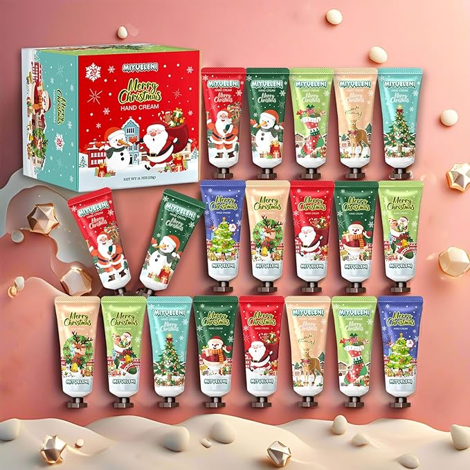 20 Pack Christmas Hand Lotion Gift Set，Mothers Day Gifts, Teacher Appreciation - Image 2