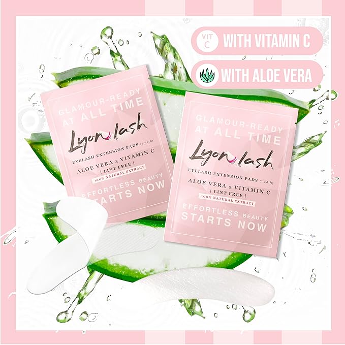 100 Pairs Eyelash Extension Under Eye Gel Pads by Lyon Lash - Image 4