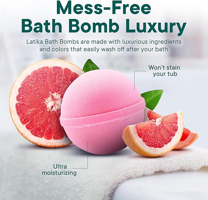 Latika Pink Classic Bath Bomb Princess - Image 5